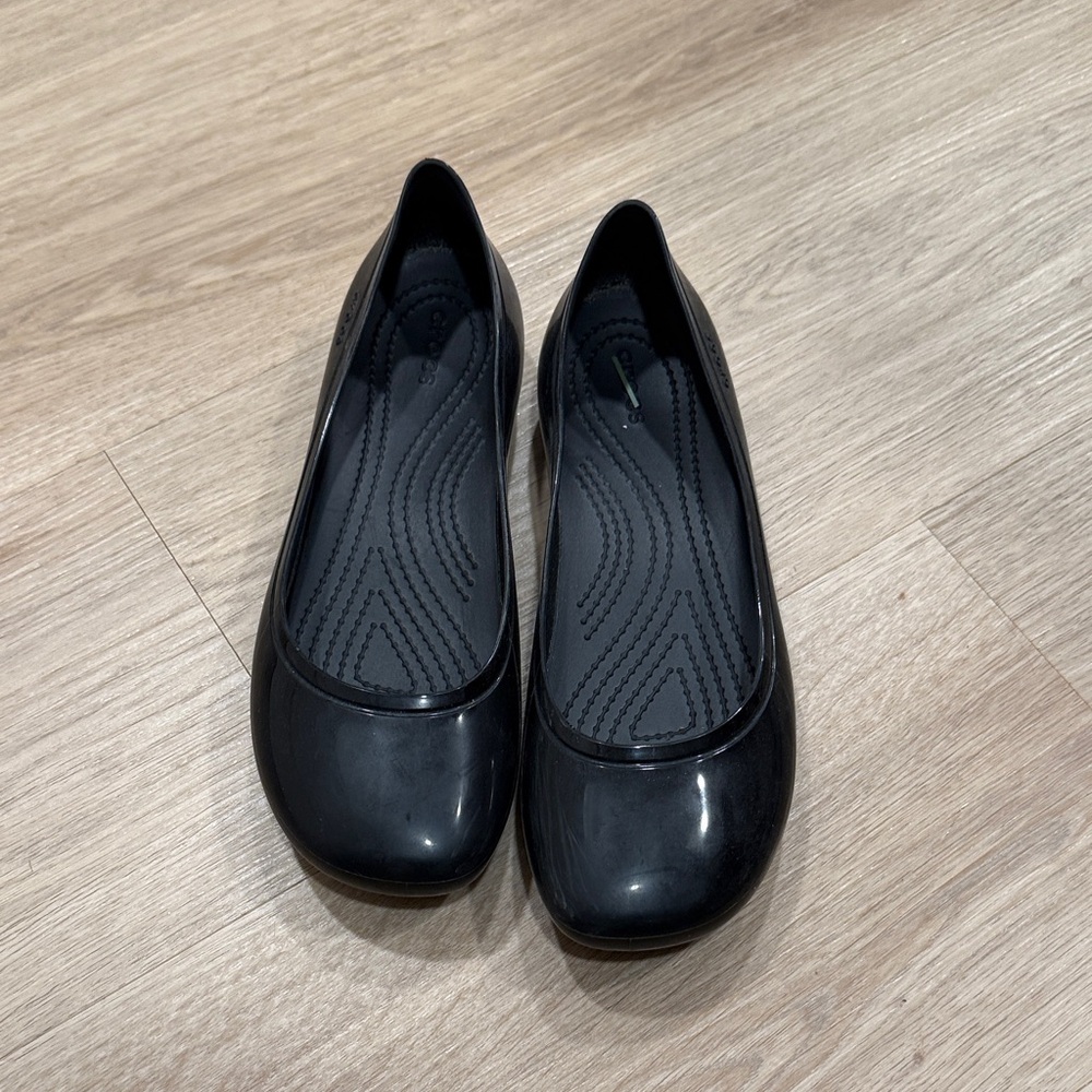 CROCS Women's Black Flats